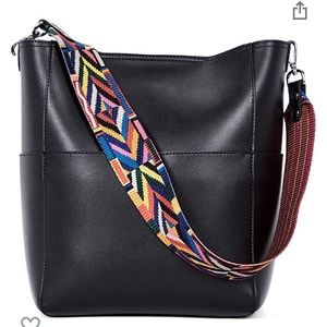 Bucket Crossbody Purse-vegan-NWOT
